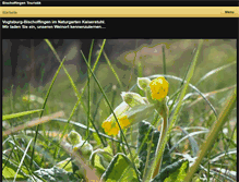 Tablet Screenshot of bischoffingen-touristik.de